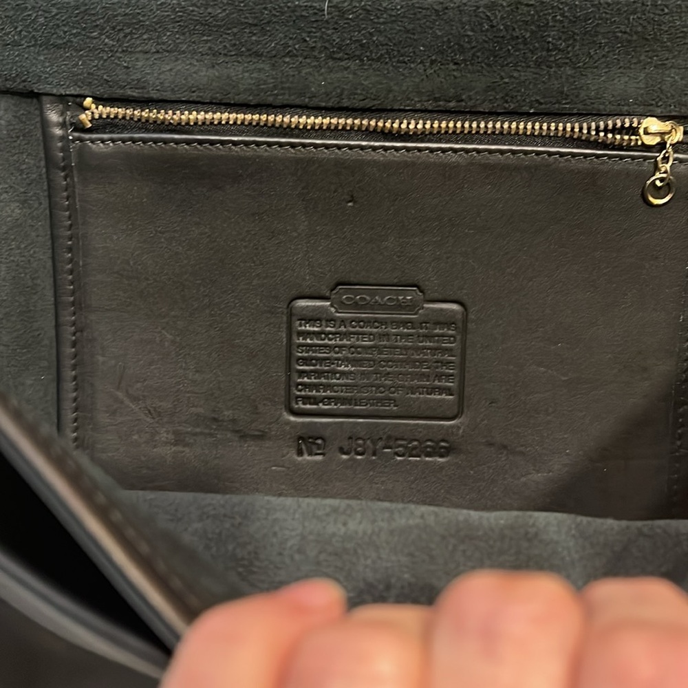 Coach- Vintage Briefcase 1995 Beekman - Picture 10 of 10